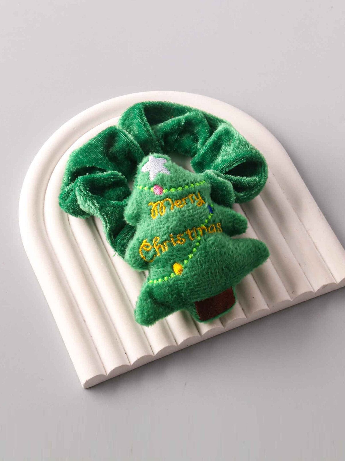 FASHION CHRISTMAS TREE SCRUNCHIES