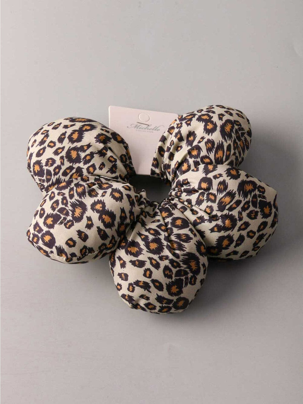 FASHION ANIMAL PRINT FLOWER SCRUNCHIES