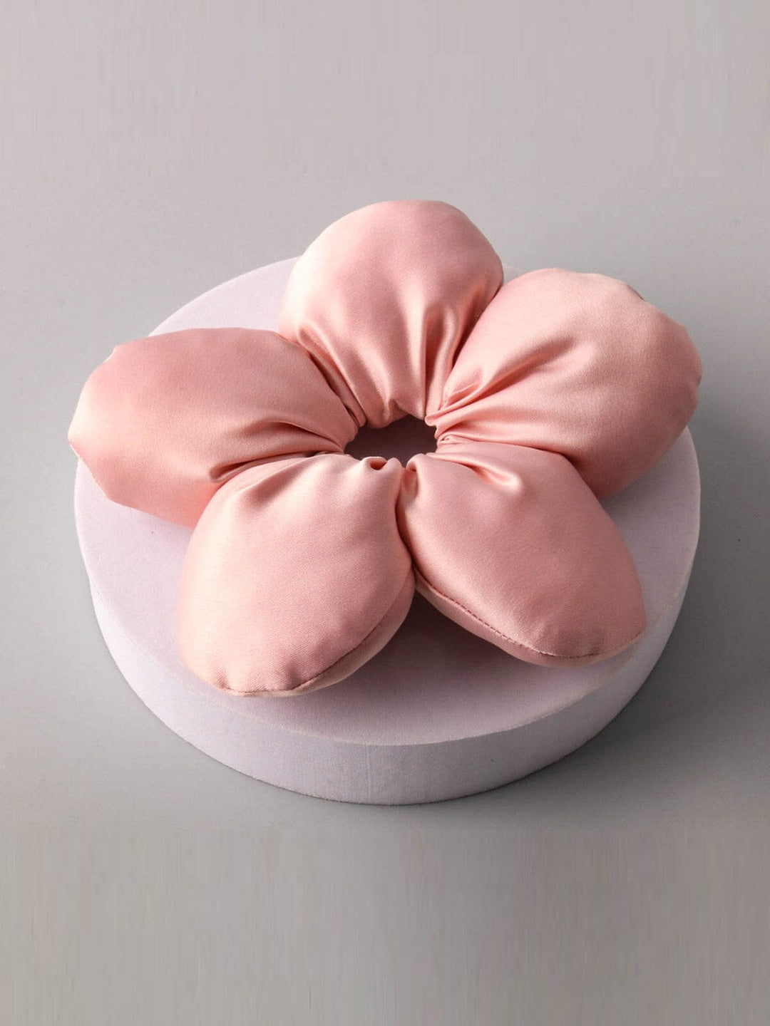 FASHION FLOWER HAIR SCRUNCHIES