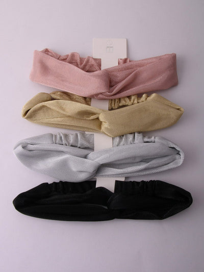 WOMEN'S ASSORTED COLORS FRONT KNOT HEADBANDS