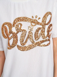 WOMEN'S SHORT SLEEVE FRINGE SEQUINS MINI DRESS