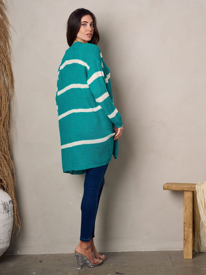 Copy of WOMEN'S LONG SLEEVE BUTTON UP CARDIGAN