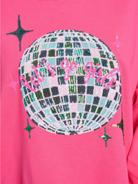 WOMEN'S LONG SLEEVE HIGH-LOW GRAPHIC OVERSIZE SHIRT