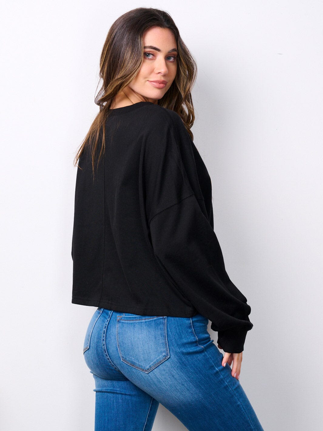 WOMEN'S LONG SLEEVE COWGIRL SWEATER