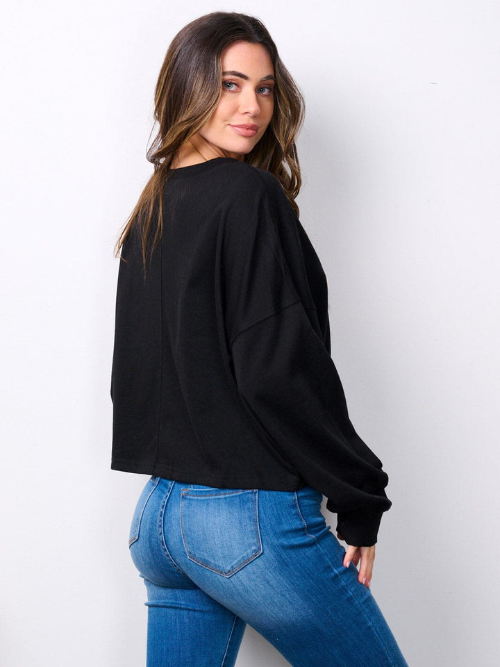 WOMEN'S LONG SLEEVE COWGIRL SWEATER