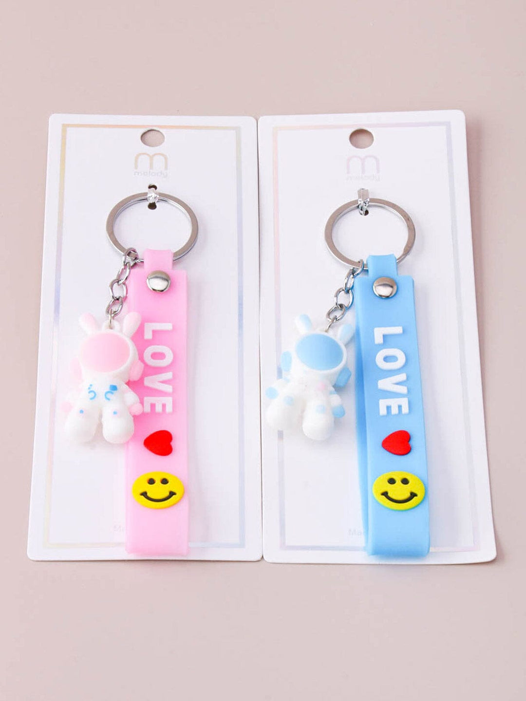 FASHION MULTI COLOR GRAPHIC KEYCHAIN