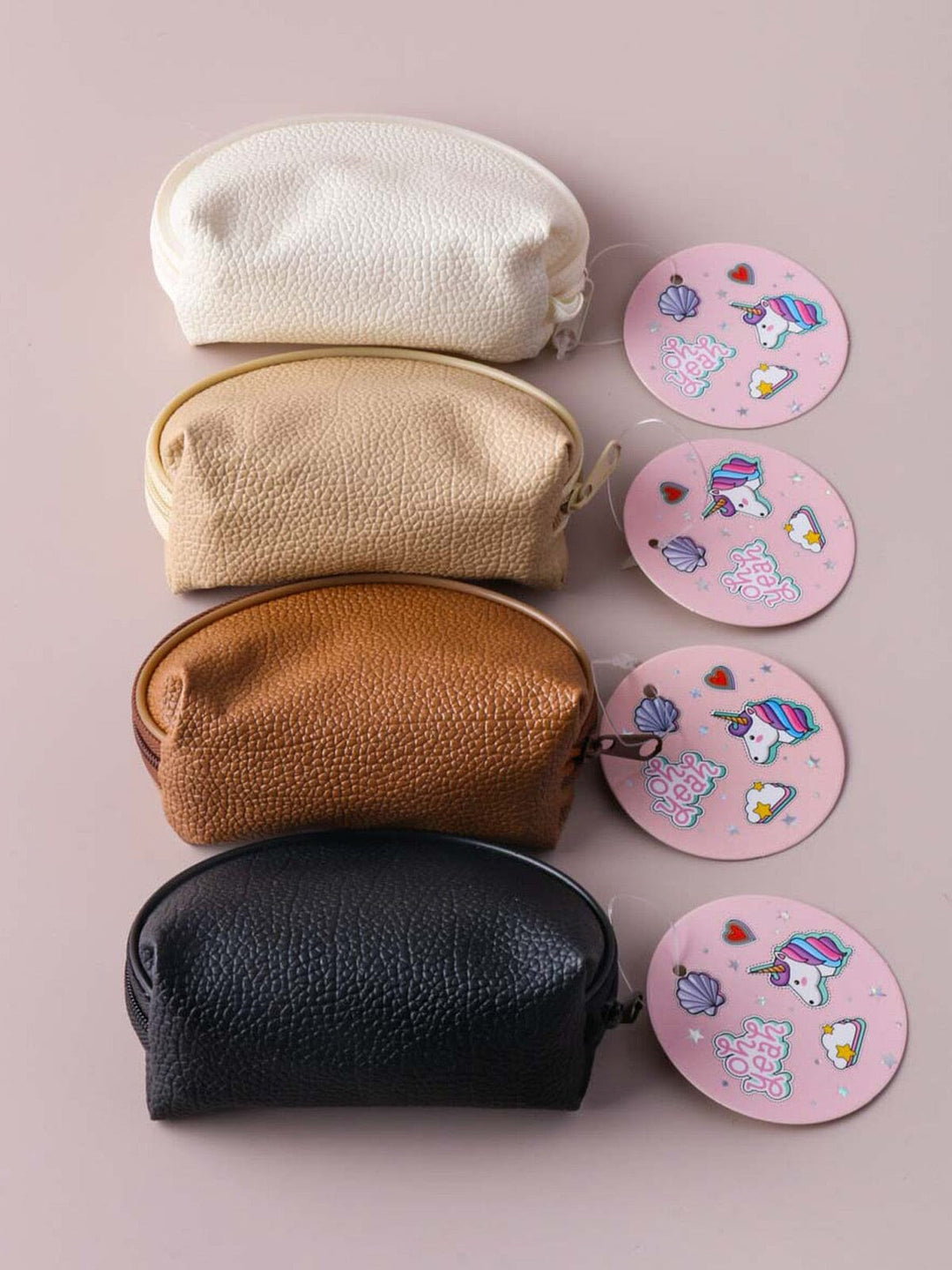 WOMEN'S ASSORTED COLORS MINI BAG KEYCHAIN