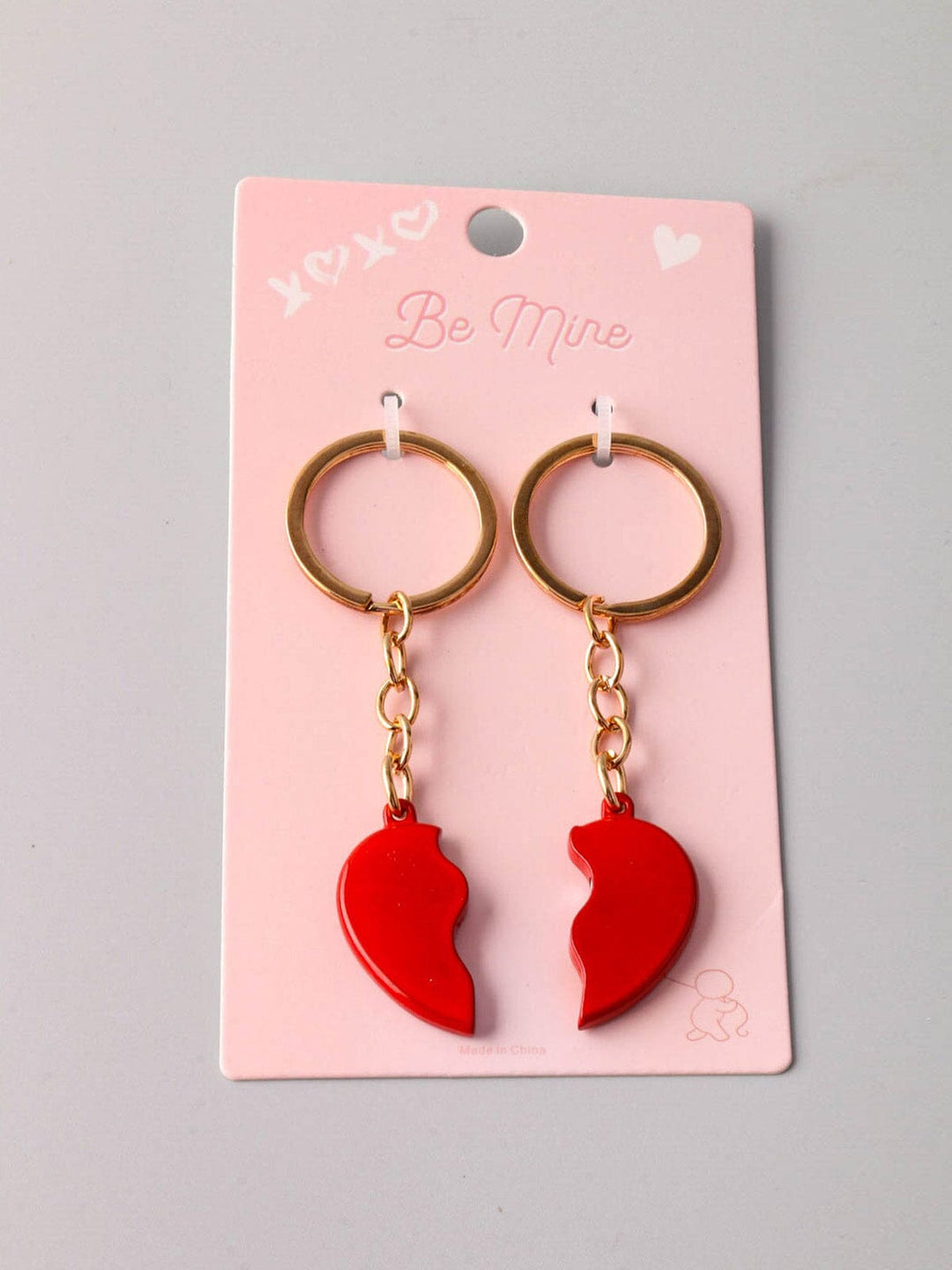 FASHION BROKEN HEART KEYCHAIN