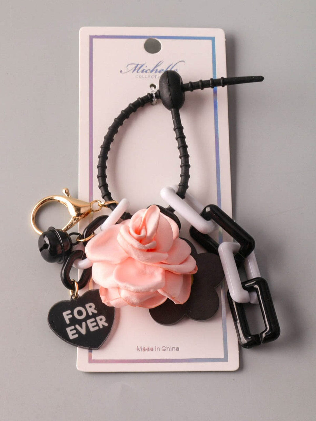 FASHION FOREVER MULTI PENDANT KEYCHAIN