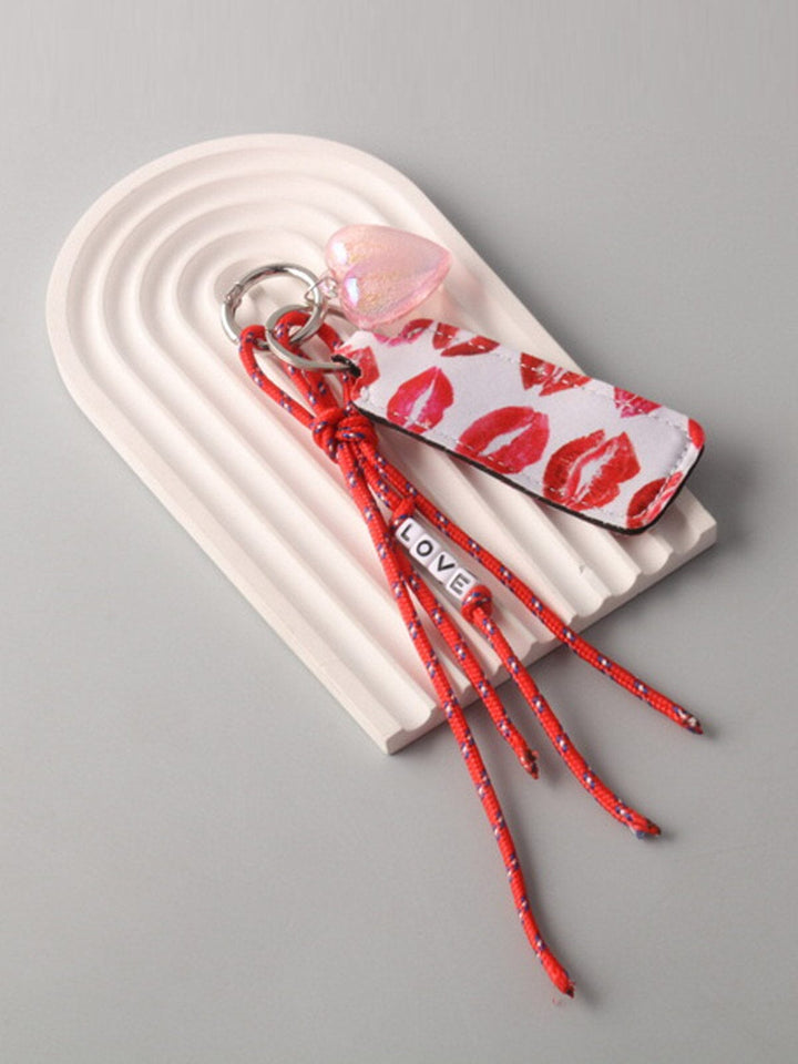 FASHION LOVE MULTI PENDANT KEYCHAIN