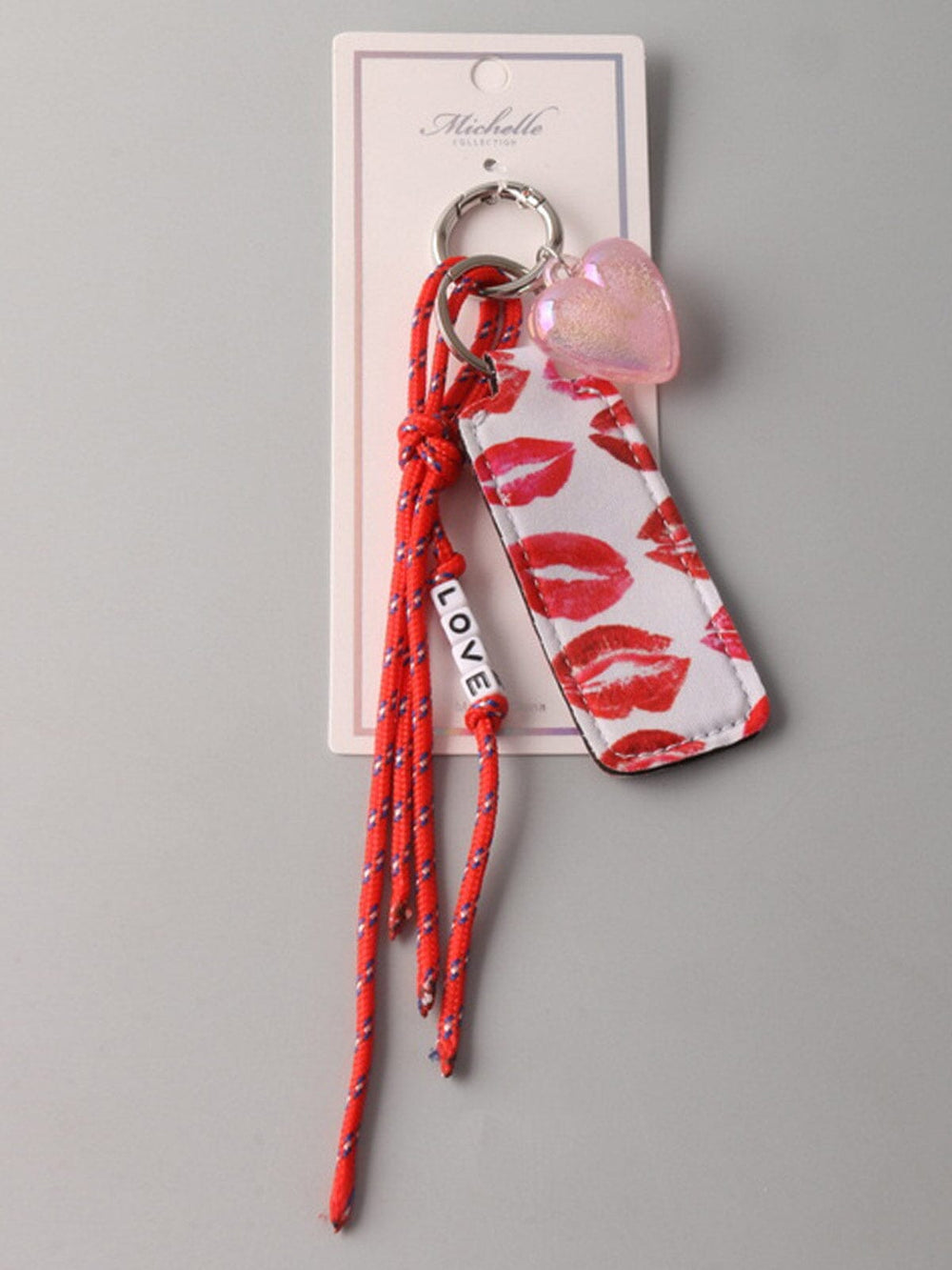 FASHION LOVE MULTI PENDANT KEYCHAIN