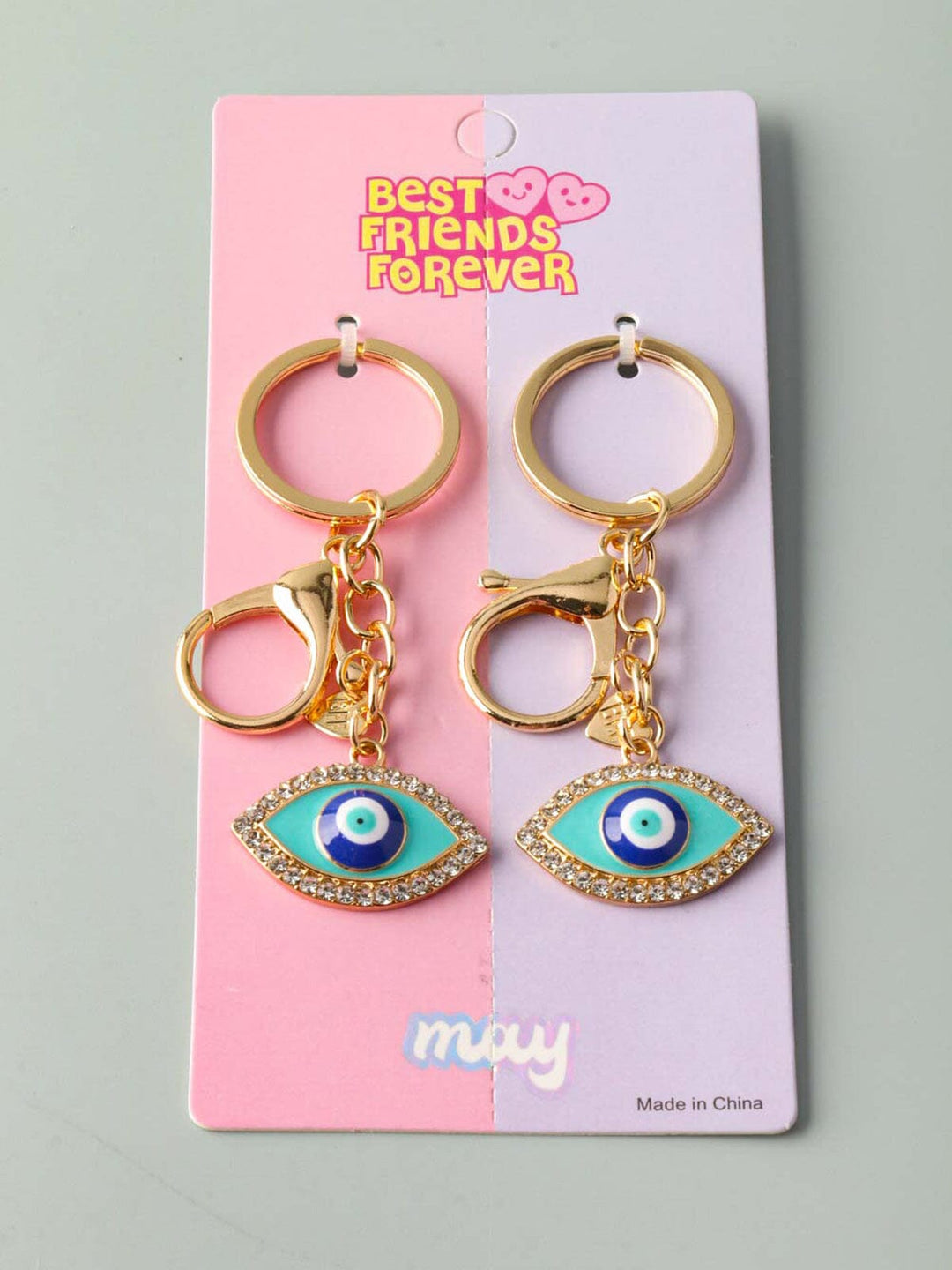 FASHION EVIL EYE KEYCHAIN