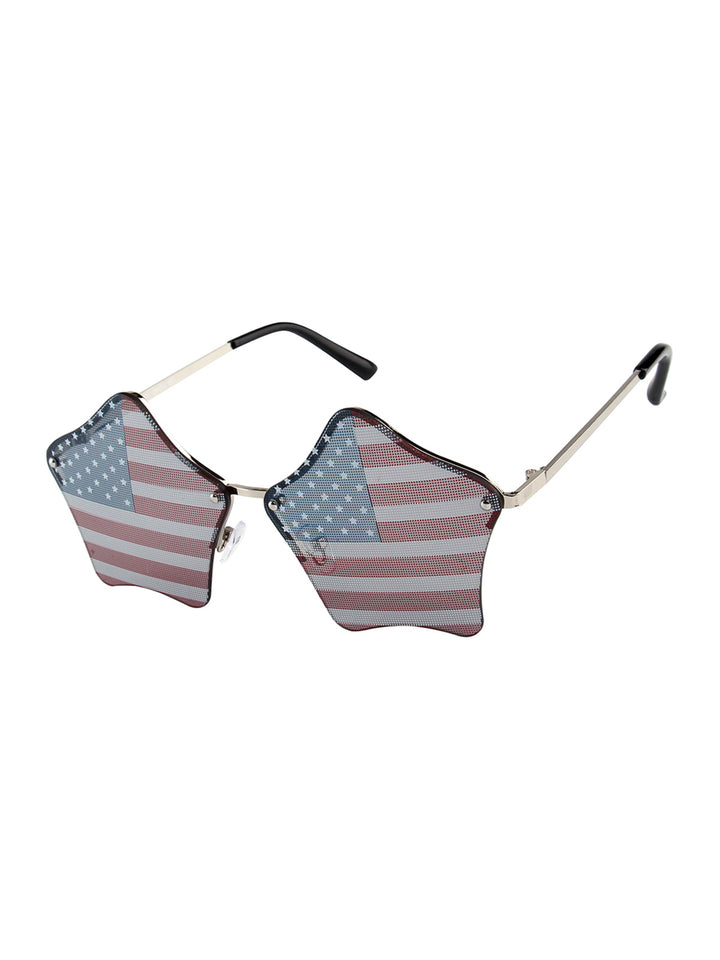 FASHION AMERICA FLAG PATRIOTIC STAR SUNGLASSES