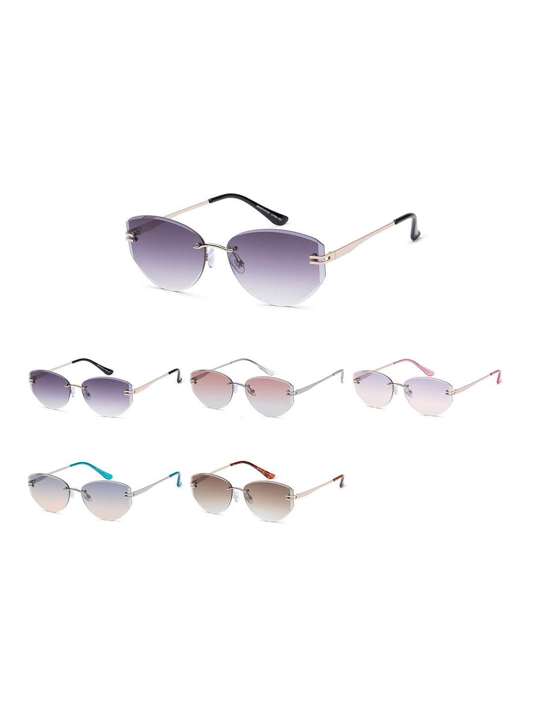 FASHION ASSORTED COLORS SUNGLASSES