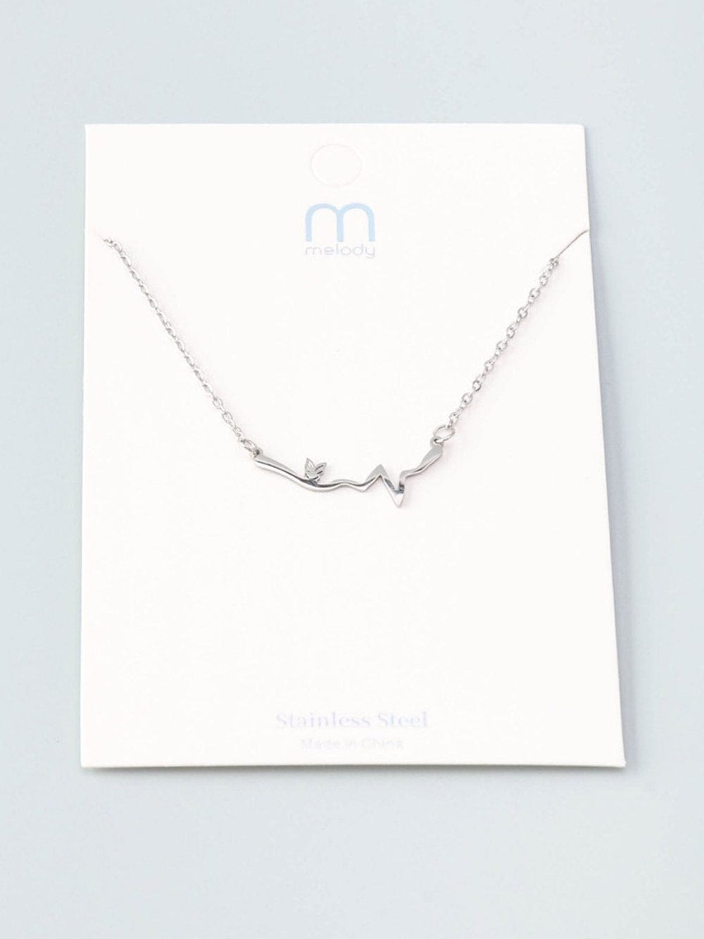 WOMEN'S SILVER LIFELINE NECKLACE