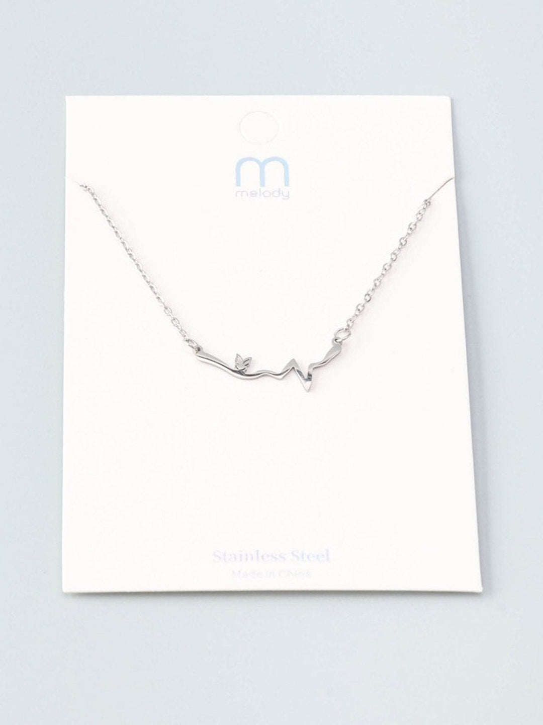 WOMEN'S SILVER LIFELINE NECKLACE