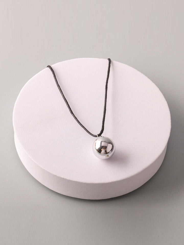 FASHION SILVER & GOLD PENDENT NECKLACE