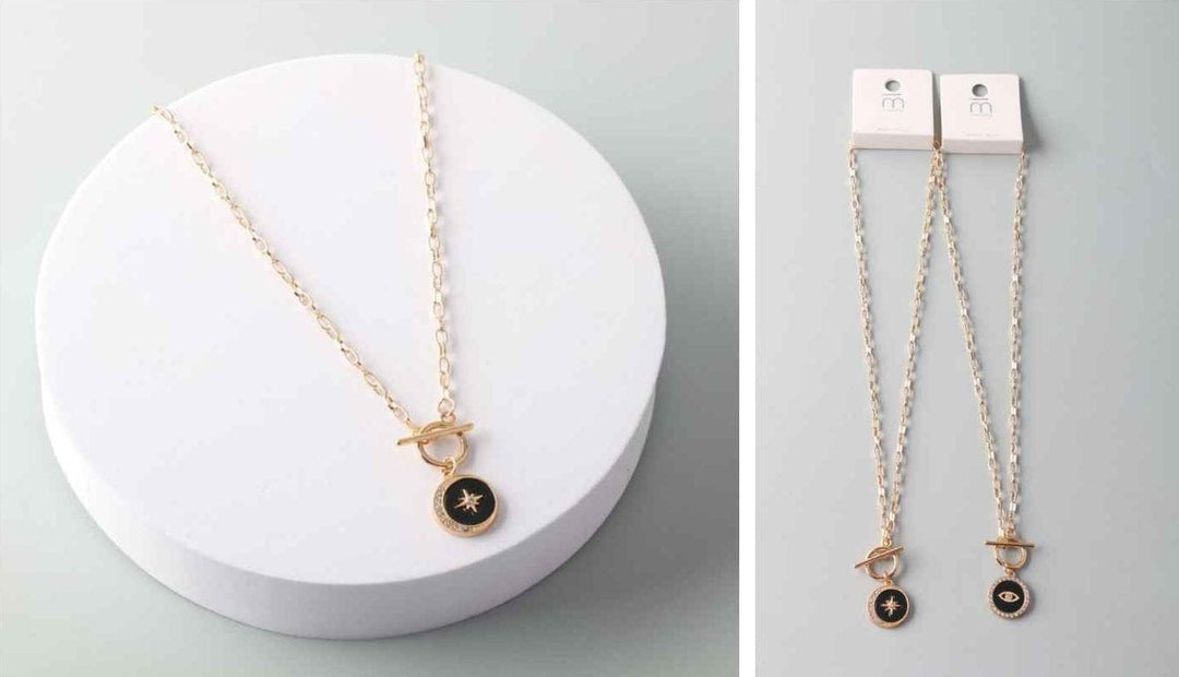 FASHION ASSORTED PENDANT NECKLACE
