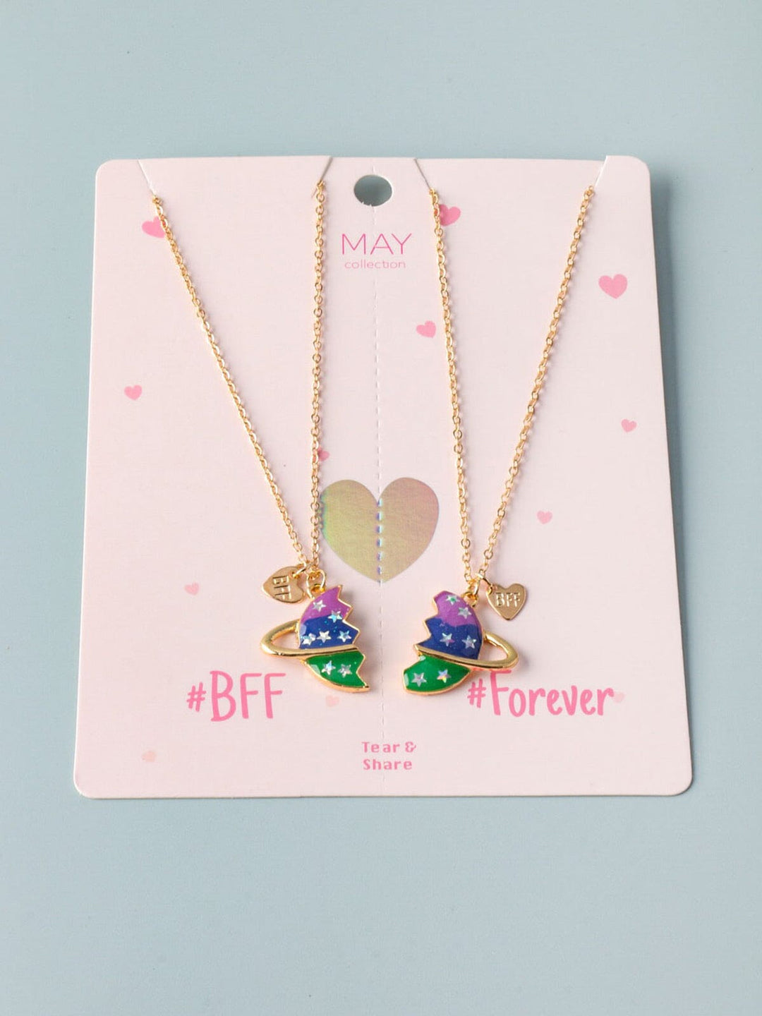 FASHION ASSORTED BFF CHARMS & NECKLACE