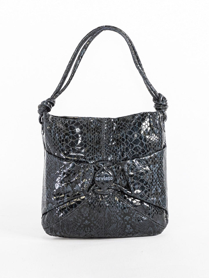 WOMEN'S PU PLEATHER SHIMMER HANDBAG