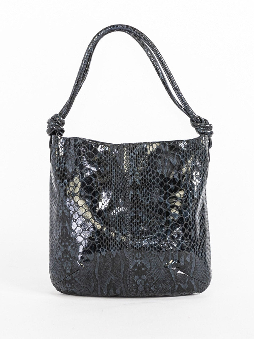 WOMEN'S PU PLEATHER SHIMMER HANDBAG