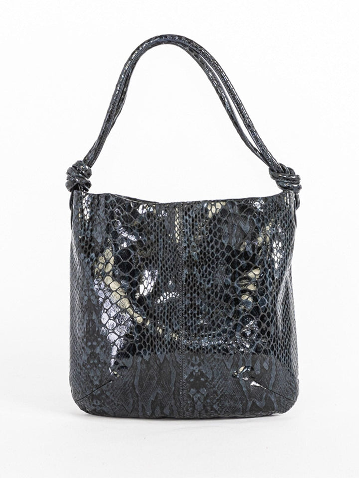 WOMEN'S PU PLEATHER SHIMMER HANDBAG