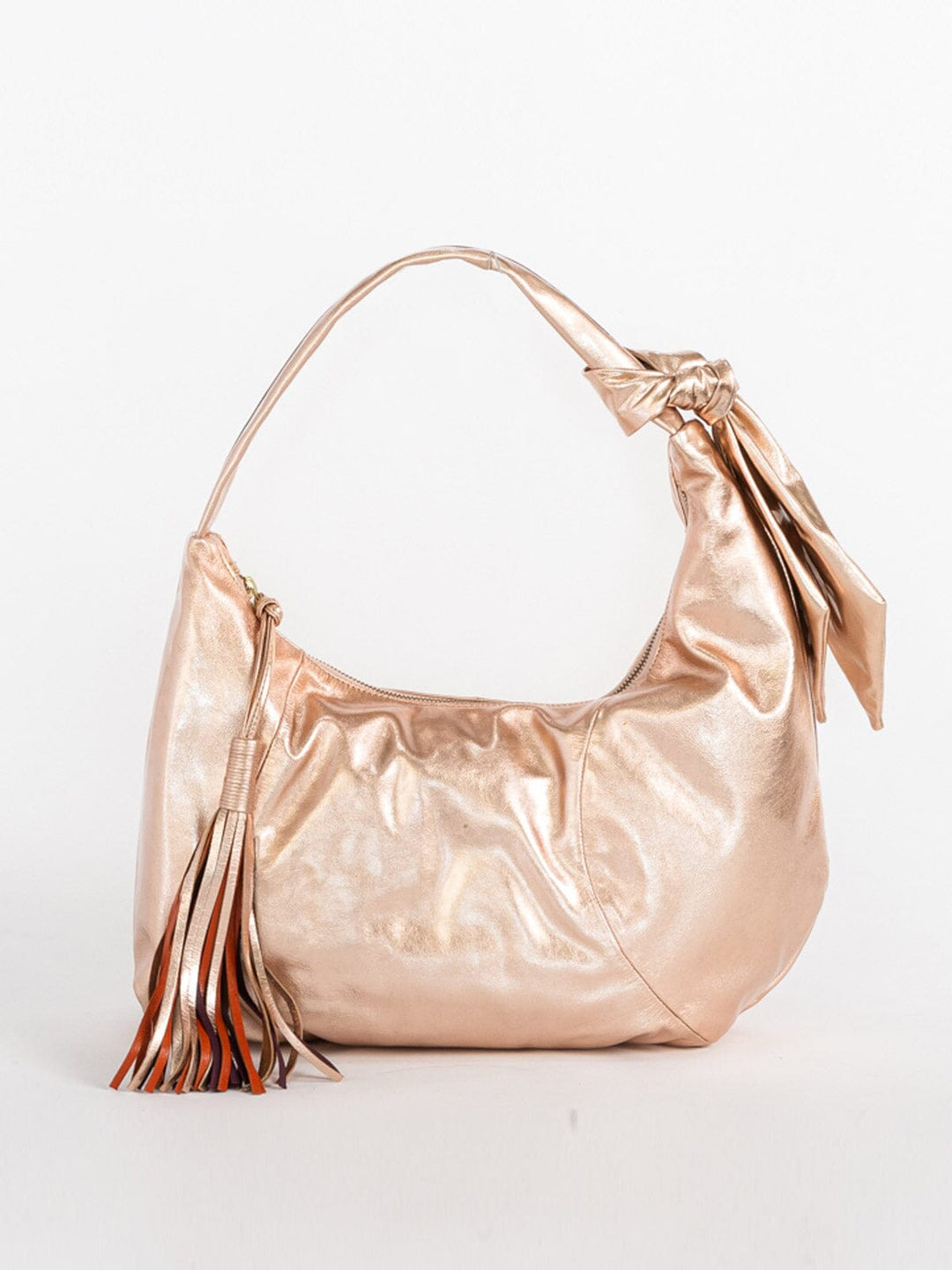 WOMEN'S PU PLEATHER SHIMMER HANDBAG