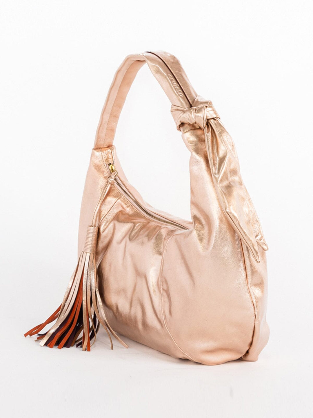 WOMEN'S PU PLEATHER SHIMMER HANDBAG