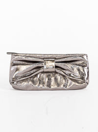 WOMEN'S HANDBAG WITH WALLET PU PLEATHER SHIMMER 2PC. SET
