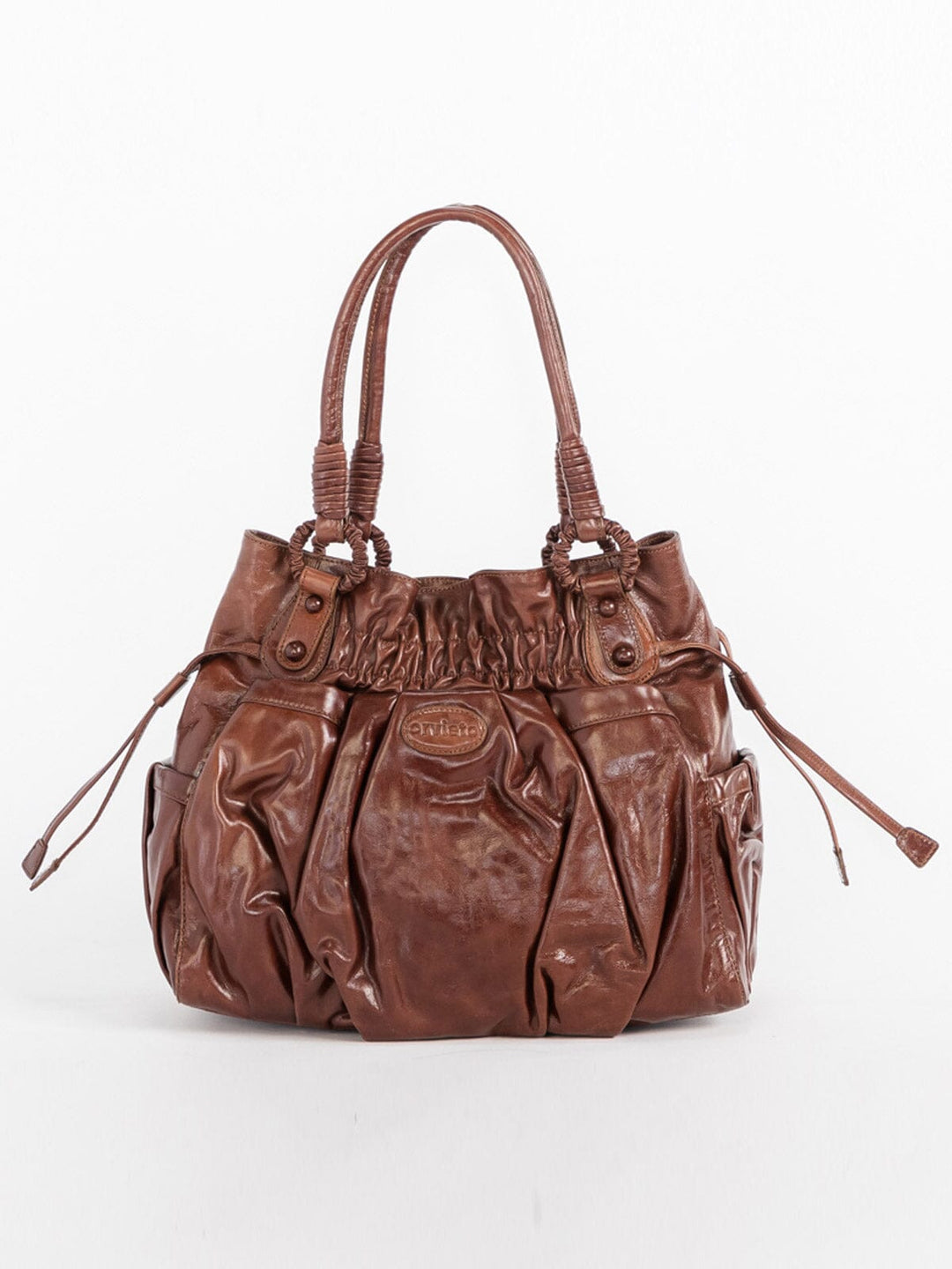 WOMEN'S PU PLEATHER HANDBAG