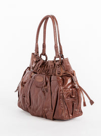 WOMEN'S PU PLEATHER HANDBAG