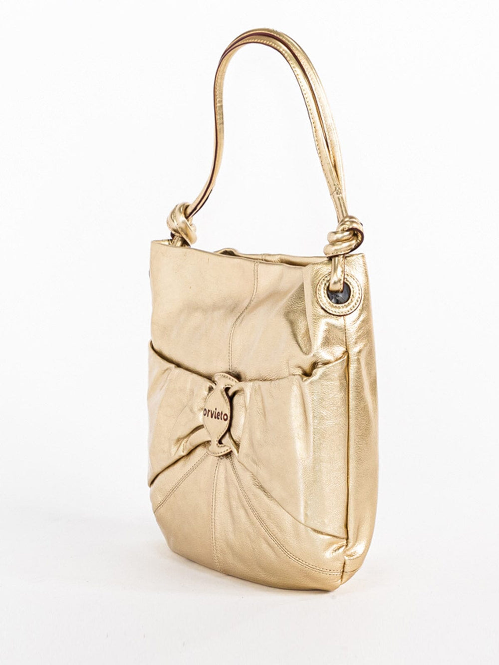 WOMEN'S PU PLEATHER SHIMMER HANDBAG