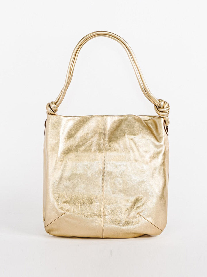 WOMEN'S PU PLEATHER SHIMMER HANDBAG