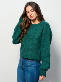 WOMEN'S LONG SLEEVE PULLOVER SWEATER