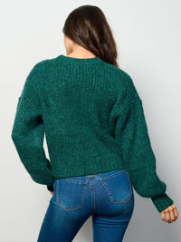 WOMEN'S LONG SLEEVE PULLOVER SWEATER