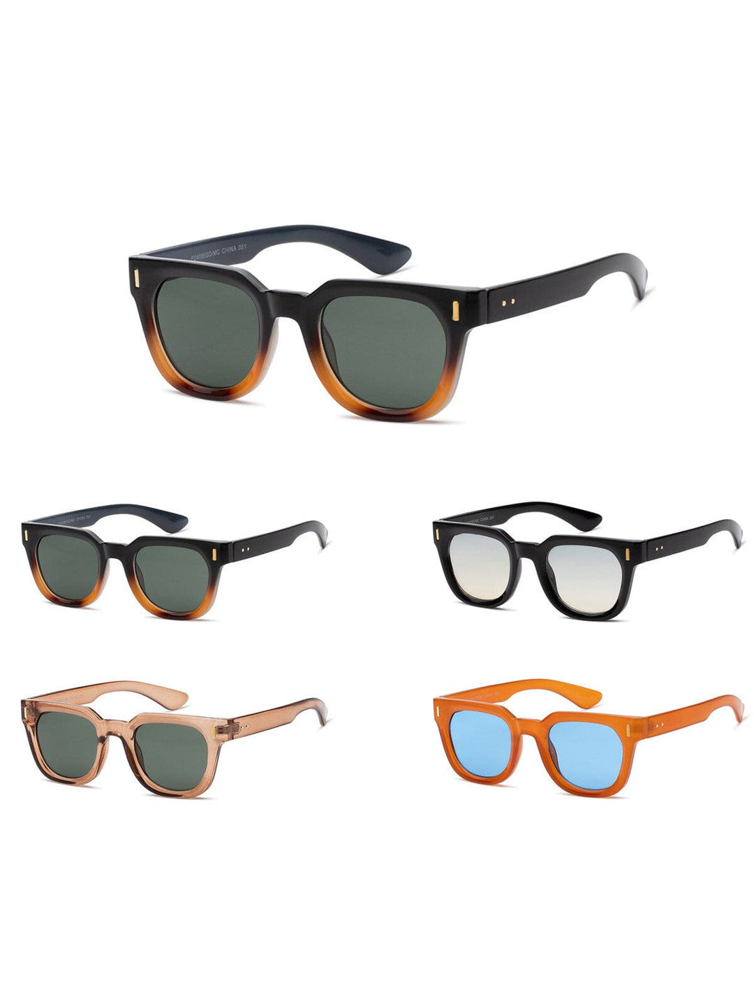 FASHION ASSORTED COLORS SUNGLASSES