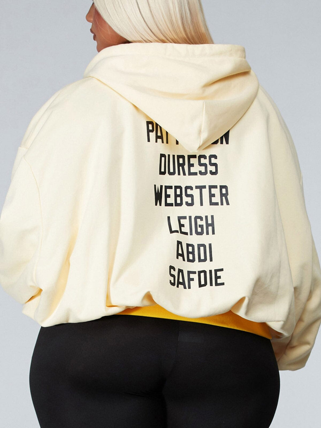 PLUS SIZE LONG SLEEVE GRAPGIC HOODED REVERSABLE JACKET