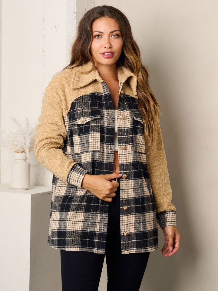 Copy of WOMEN'S LONG SLEEVE BUTTON CLOSURE SATIN BLAZER