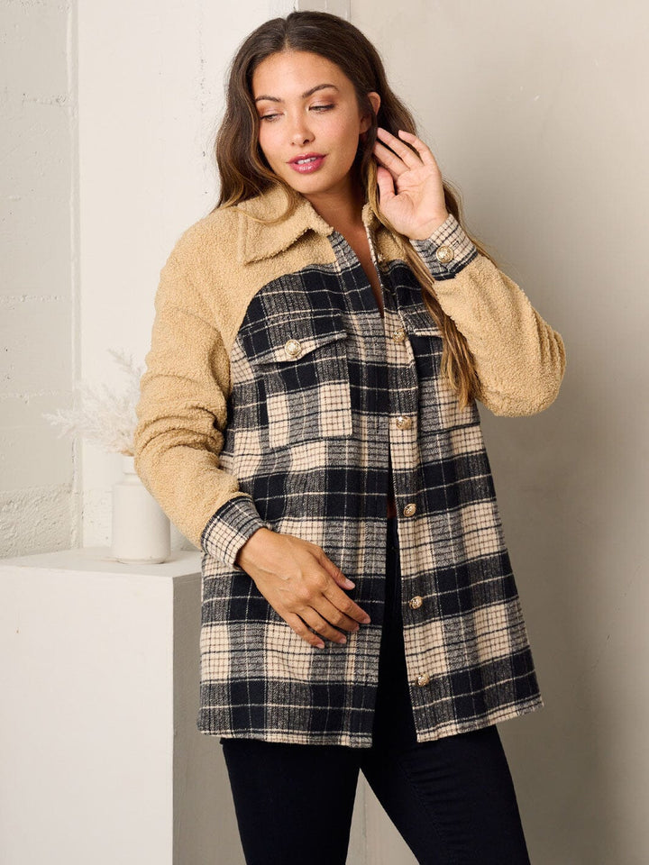 Copy of WOMEN'S LONG SLEEVE BUTTON CLOSURE SATIN BLAZER