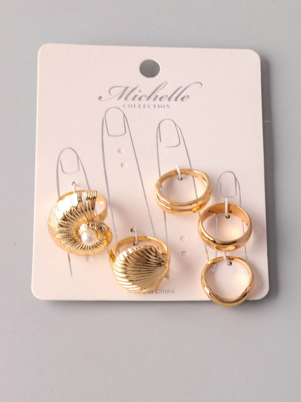 FASHION GOLD MULTI CHARMS RINGS