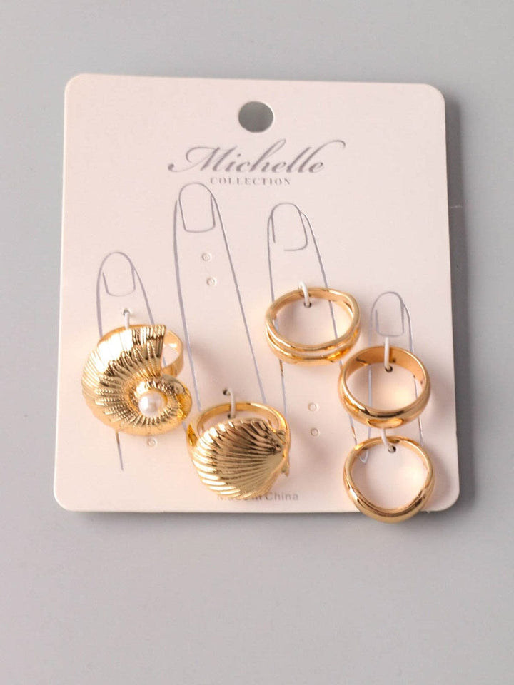 FASHION GOLD MULTI CHARMS RINGS