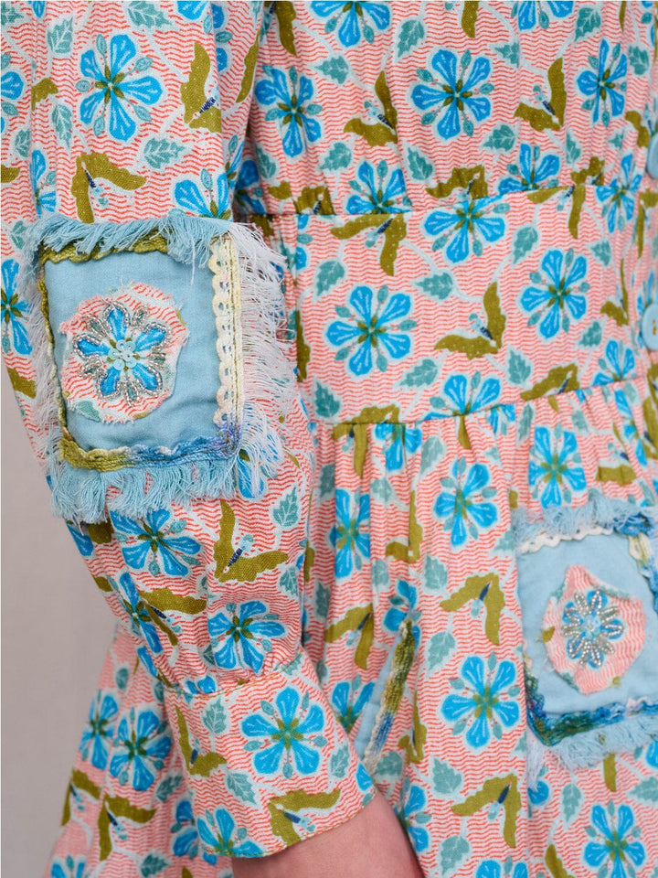 WOMEN'S LONG SLEEVE TASSEL OPEN BACK TUNIC MINI DRESS (Copy)