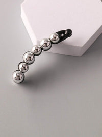 FASHION GOLD & SILVER COLORS BARRETTE HAIR CLIP