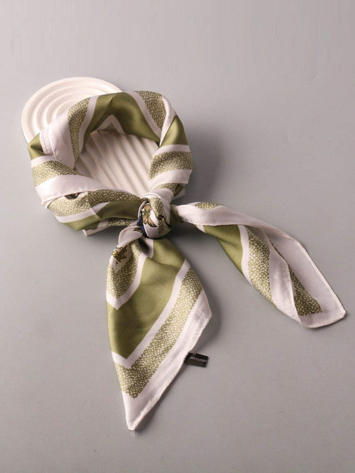 FASHION MULTIPLE USE COLORBLOCK FLORAL BANDANA