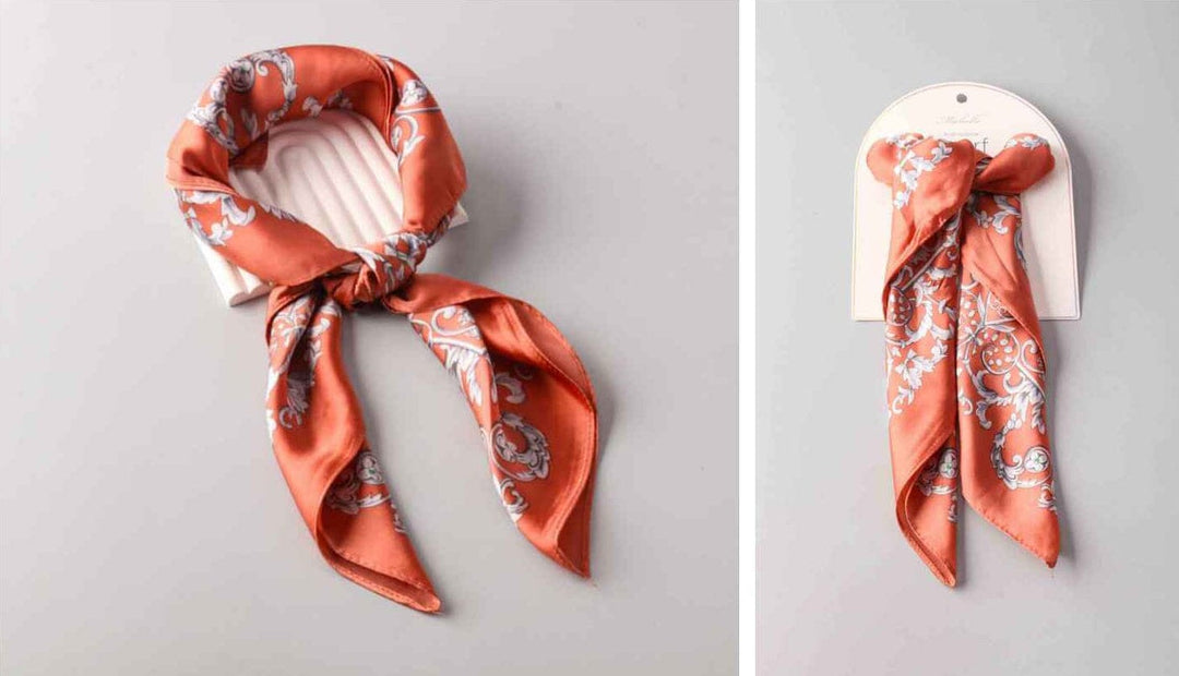 FASHION RUST PRINT MULTI PURPOSE SCARFS