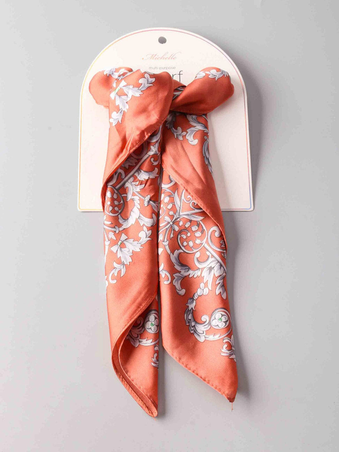 FASHION RUST PRINT MULTI PURPOSE SCARFS