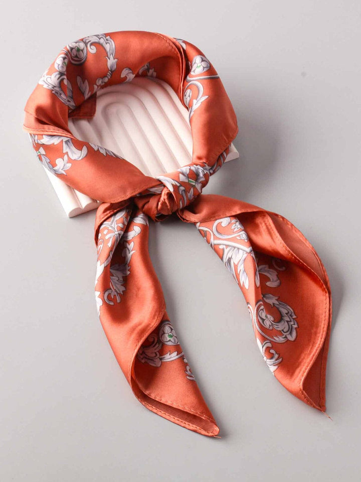 FASHION RUST PRINT MULTI PURPOSE SCARFS