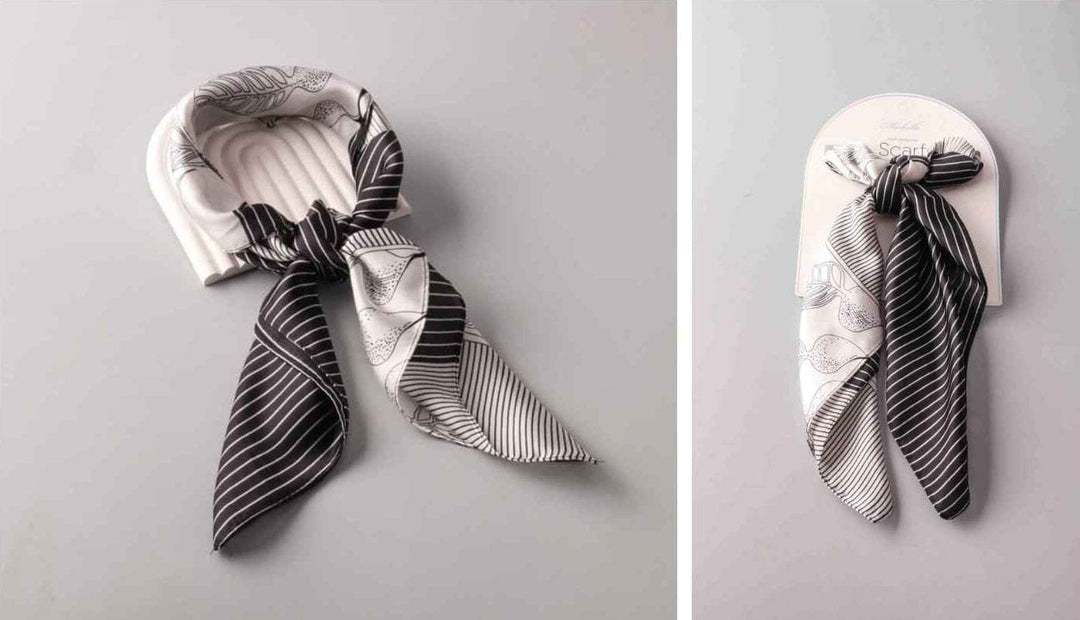 FASHION COLORBLOCK STRIPES MULTI PURPOSE SCARFS