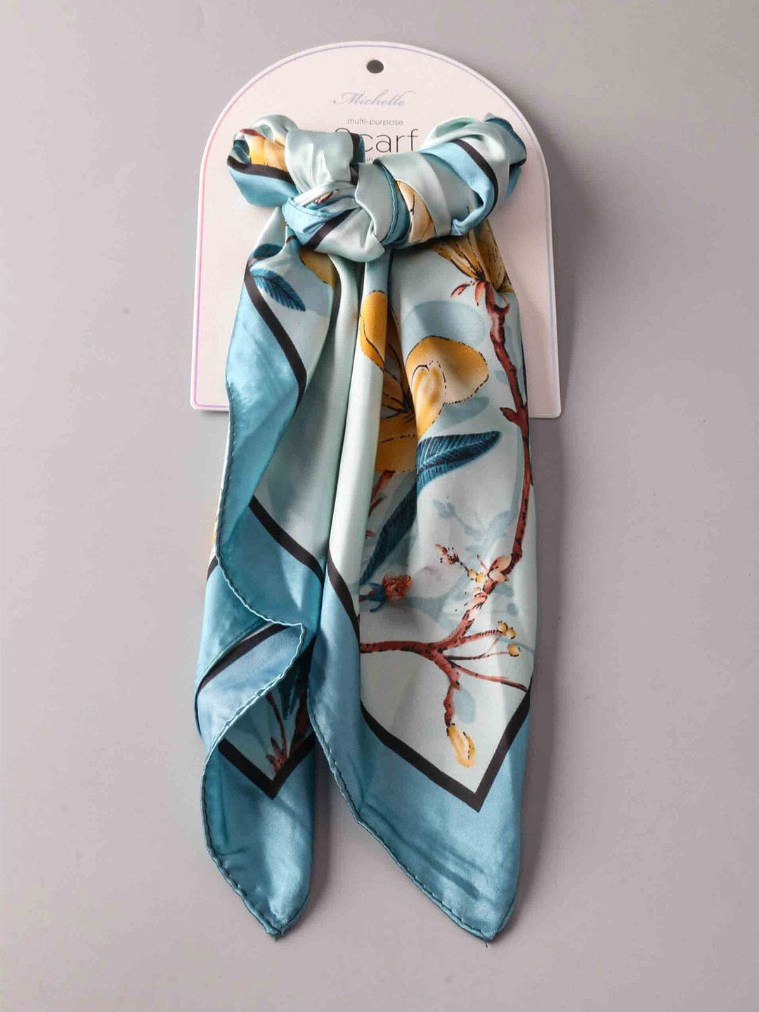 FASHION COLORBLOCK PRINT MULTI PURPOSE SCARFS