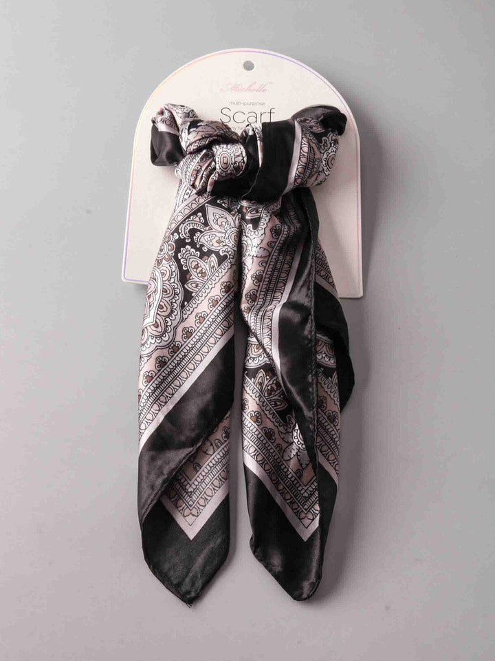 FASHION COLORBLOCK PRINT MULTI PURPOSE SCARFS